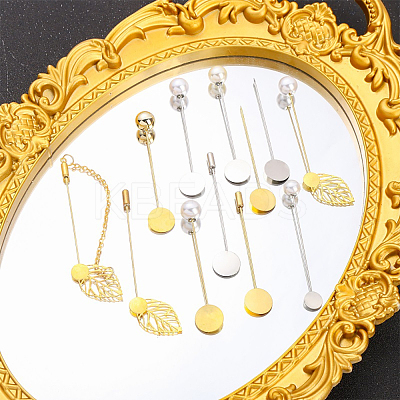 40Pcs Zinc Alloy Lapel Pins FIND-SC0017-18B-1