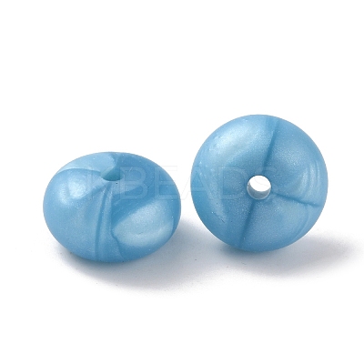Rondelle Food Grade Eco-Friendly Silicone Beads SIL-TAC0010-04C-1