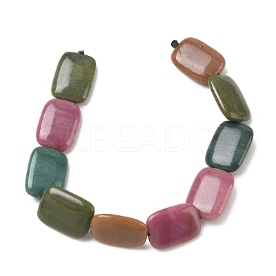 Natural Malaysia Jade Beads Strands G-K392-B20-13X18MM-1