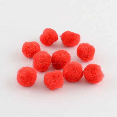 DIY Doll Craft Pom Pom Yarn Pom Pom Balls LS-X-AJEW-S006-10mm-12-1
