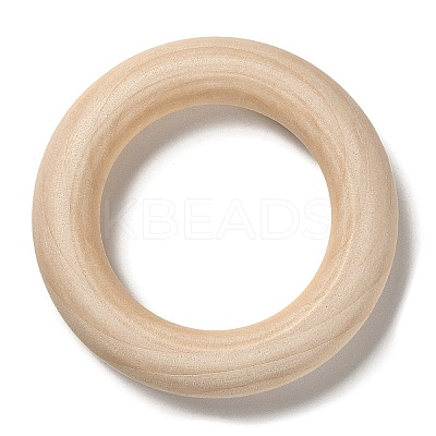Unfinished Wood Linking Rings WOOD-F002-02H-1