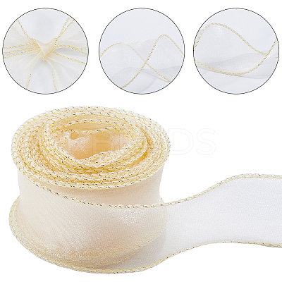 6M Polyester Ribbons OCOR-WH20001-04G-1