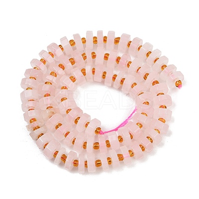 Natural Rose Quartz Beads Strands G-F796-A02-01-1