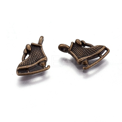 Hobby Pendants Tibetan Style Alloy Sport Pendants X-TIBEP-A100859-AB-LF-1
