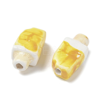 Handmade Porcelain Beads PORC-K003-07D-1