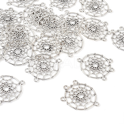 Tibetan Style Alloy Chandelier Components Links TIBE-TAG0001-01-1