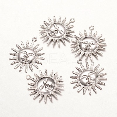 Tarnish Resistant 316 Surgical Stainless Steel Pendants X-STAS-K096-19P-1