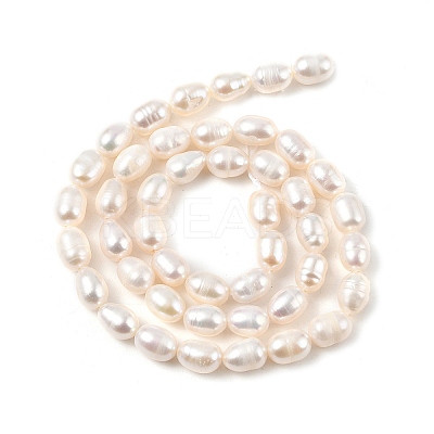 Natural Cultured Freshwater Pearl Beads Strands PEAR-I007-01B-05B-1