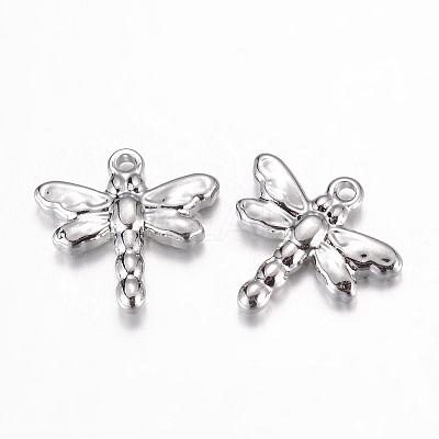 Tarnish Resistant 201 Stainless Steel Charms STAS-G071-09P-1