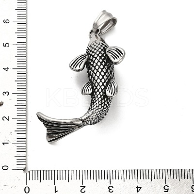 304 Stainless Steel Pendants STAS-Z126-10AS-1