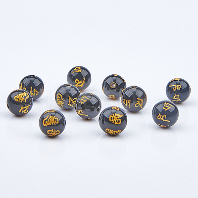 Natural Agate Beads Strands G-OC0001-37B-10mm-1