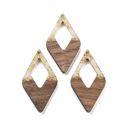Walnut Wood Pendants FIND-Z050-02I-1