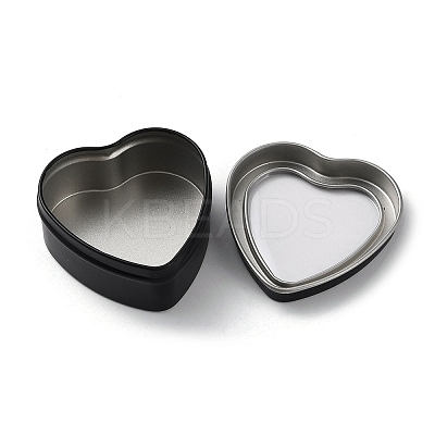 Tinplate Iron Heart Shaped Candle Tins LS-CON-NH0001-01D-1