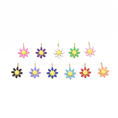 Ion Plating(IP) 304 Stainless Steel Charms X-STAS-F280-01G-M-1