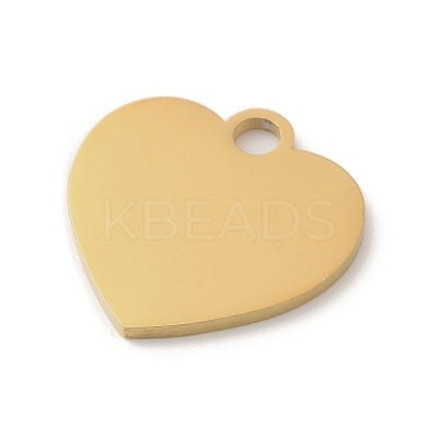 Ion Plating(IP) 304 Stainless Steel Mirror Polished Finish Stamping Blank Tag Pendants STAS-K270-43G-1