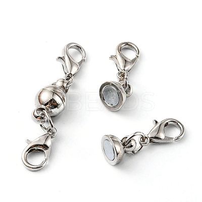 Brass Magnetic Clasps KK-YW0001-56P-1