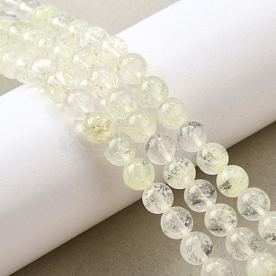 Watermelon Stone Glass Beads Strands G-L621-B04-6mm-1
