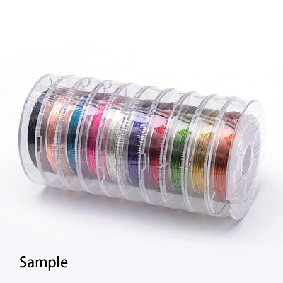 Round Copper Jewelry Wire CWIR-R005-0.3mm-16-1