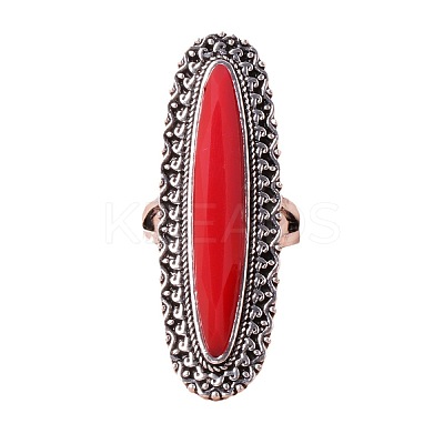 Alloy and Resin Finger Rings FS-WGB9ABA-04-1