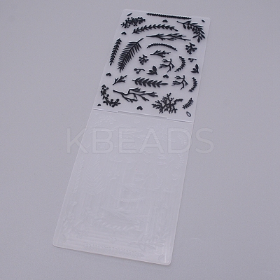 Plastic Fondant Stencil DIY-WH0221-01L-1