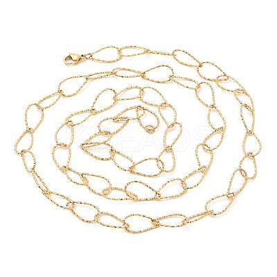 Ion Plating(IP) 304 Stainless Steel Necklaces STAS-D084-27G-1