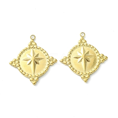 304 Stainless Steel Cabochon Settings for Enamel STAS-L269-010G-01-1