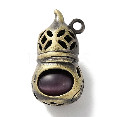 Brass Pendants KK-M284-20AB-05-1