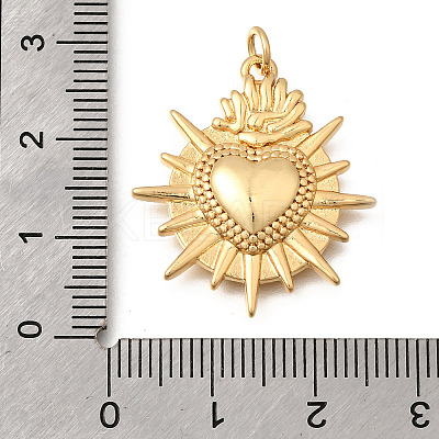 Brass Pendants KK-Z155-02G-02-1