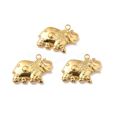 Ion Plating(IP) 304 Stainless Steel Pendants STAS-P312-02G-1