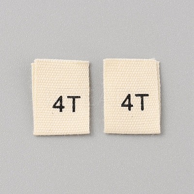 Cotton Sewing Size Label DIY-WH0578-36C-1