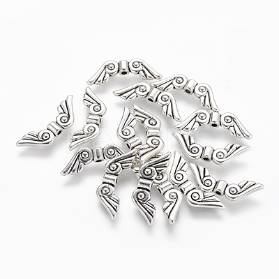 Tibetan Style Alloy Beads X-TIBEB-1000-AS-LF-1