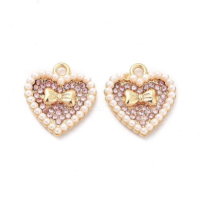 Alloy Rhinestone Pendants ALRI-E006-02LG-02-1