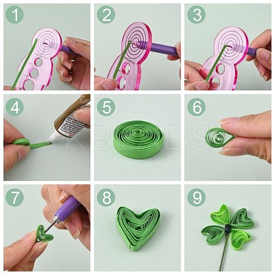 Quilling Paper Strips DIY-J001-3mm-B14-1