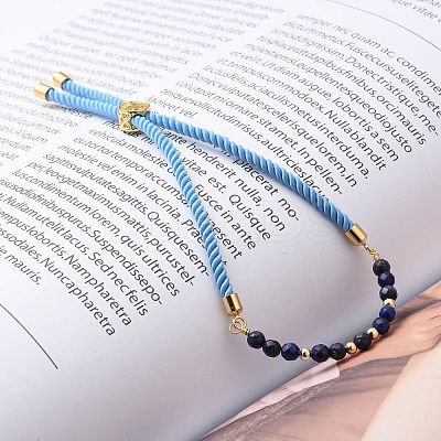 Adjustable Slider Bracelets BJEW-JB05460-02-1
