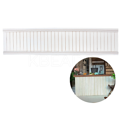 Birch & Poplar Plywood Dollhouse Wall DIY-WH0591-120B-1