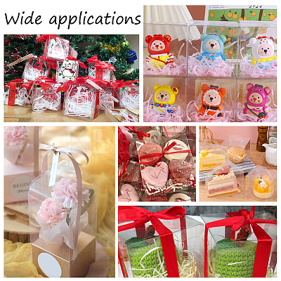 Transparent Plastic Gift Boxes CON-WH0086-046-1