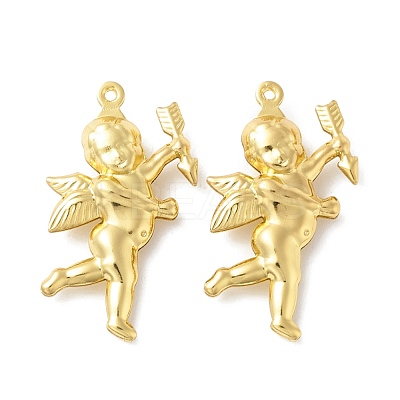 Rack Plating Brass Pendants KK-B053-17G-1