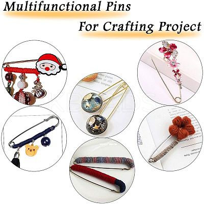 Iron Kilt Pins with 3 Loops KK-50.0x15.0-M-1