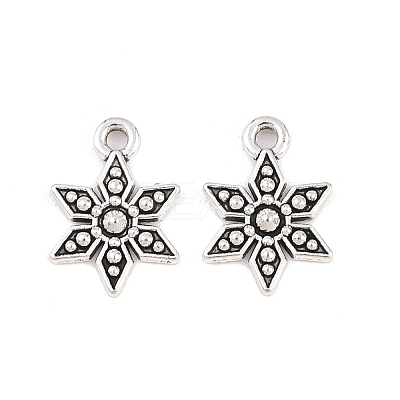 Tibetan Style Alloy Pendants PALLOY-A024-11AS-1
