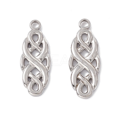 Non-Tarnish 201 Stainless Steel Pendants STAS-K242-11P-1