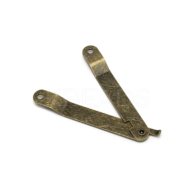 Iron Rotatable Folding Lid Stay Support Hinge FIND-WH0094-19AB-1