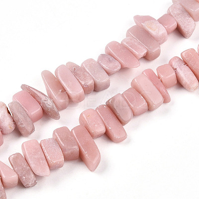 Natural Pink Opal Beads Strands G-T140-65-1