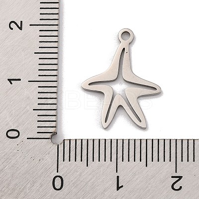 Non-Tarnish 201 Stainless Steel Pendants LS-STAS-U016-08P-03-1