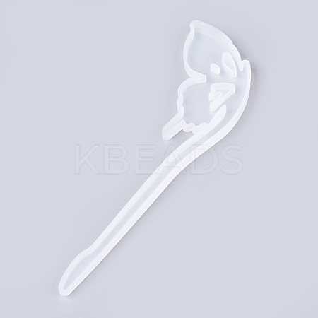 Hairpin DIY Silicone Molds DIY-WH0072-16-1