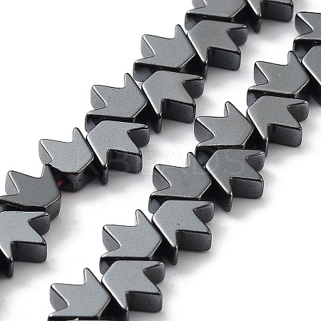 Synthetic Non-Magnetic Hematite Beads Strands G-H303-B22-1