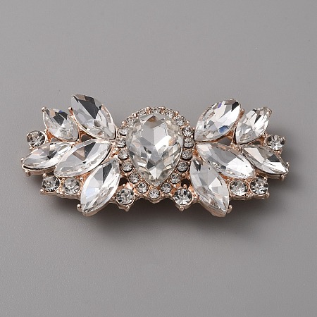 Alloy Rhinestone Shoe Decorations LS-AJEW-WH0020-58RG-1