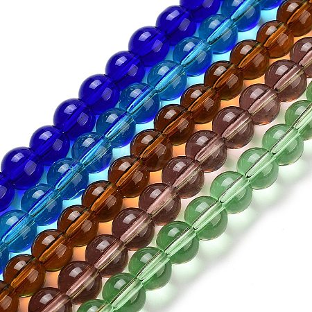 Glass Beads Strands GR8mm-1