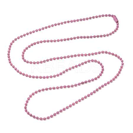 Iron Ball Bead Chains CH-E002-2.4mm-Y04A-1