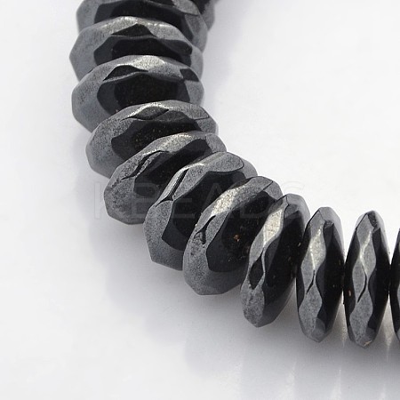 Non-magnetic Synthetic Hematite Beads Strands G-J233-02-1