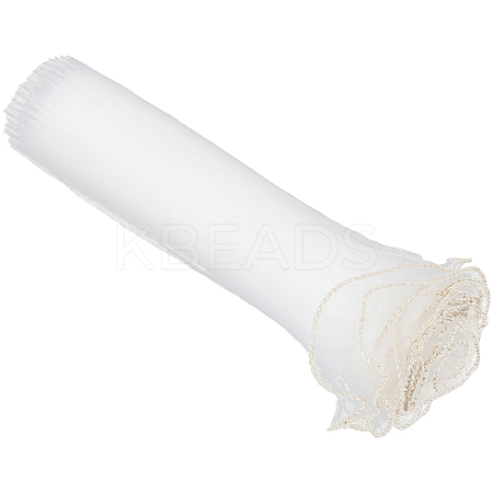 Wrinkled Wavy Gauze Yarn Flower Bouquets Wrapping Packaging DIY-CY0001-78A-1